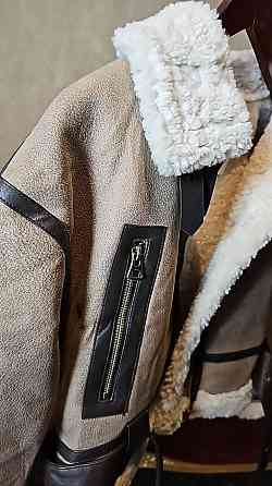 Дубленка женская укороченая Бежевый S Харьков