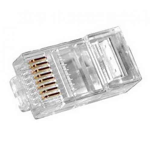 100шт Коннектор RJ45 8P8C Cat5 Cat5e Cat6 RJ-45 Винница