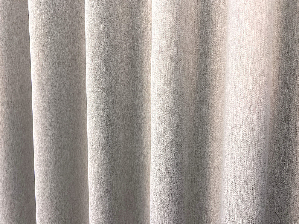 Комплект коротких штор VR-Textil Блэкаут двусторонний Eclipsе № 1818ш Пепельный 130х170 см 2 шт (35-0438) Киев - изображение 8