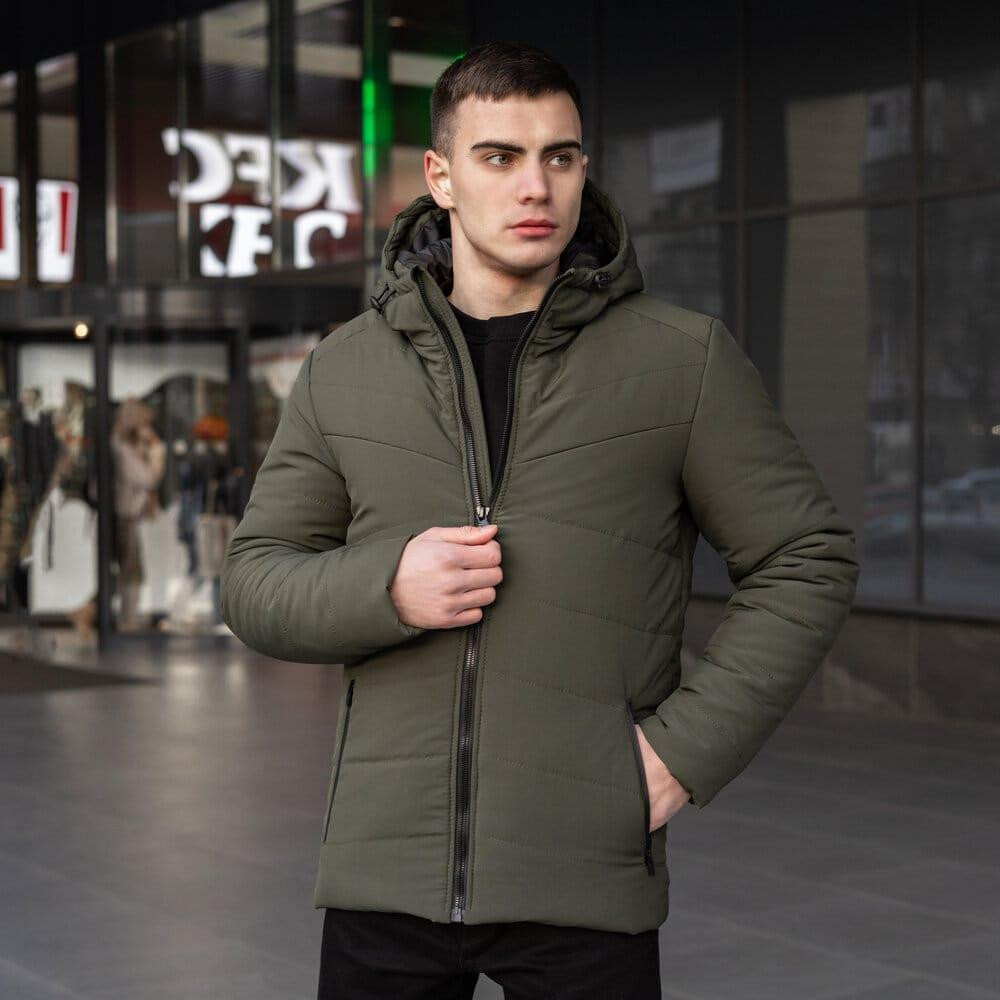 Чоловіча зимова Куртка з капюшоном Pobedov Winter Jacket Dzen Київ - фото 3