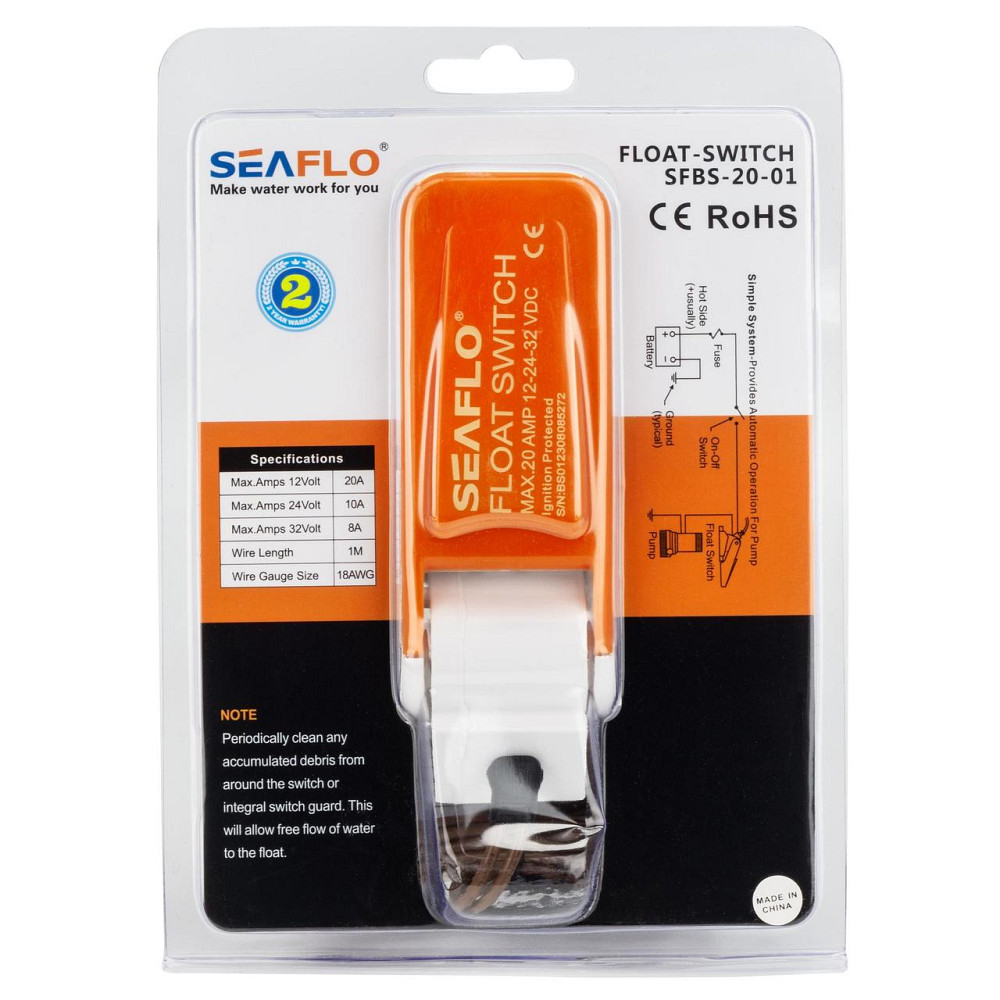 Выключатель автоматический Seaflo для водяной или дренажной помпы Киев - изображение 4