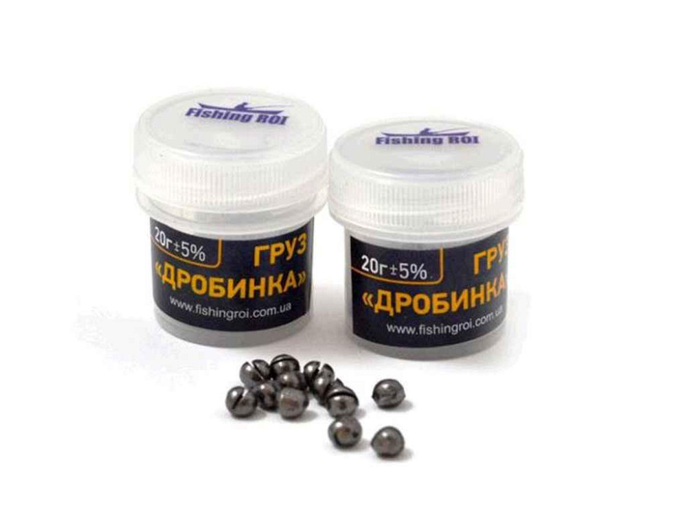 Грузило Дробинка 20г 1,2 72-20-120 ТМ Fishing ROI Киев - изображение 1