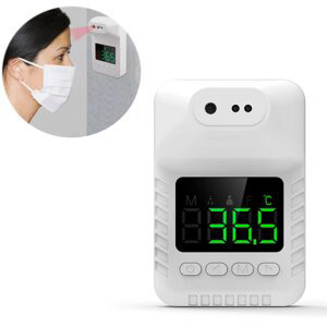 Стаціонарний безконтактний термометр Hi8us HG 02 з голосовими повідомленнями, PN-407 Термометр електронний Київ - фото 4