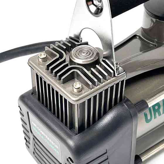 Автомобильный компрессор Uragan 90170 двухпоршневой 85л/мин на клеммы АКБ Харьков