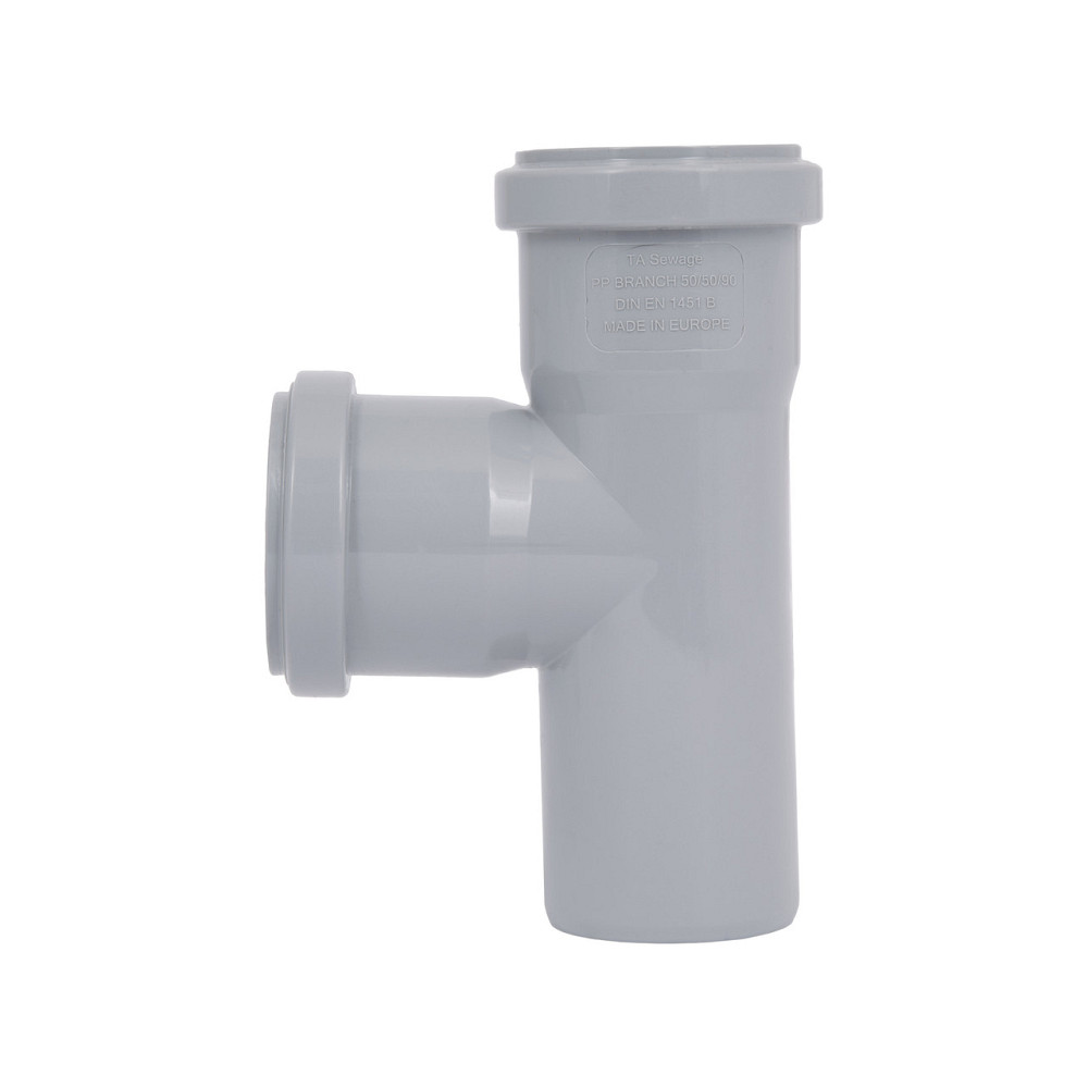 Трійник PPR каналізаційний TA Sewage 50, 90° Київ - фото 4