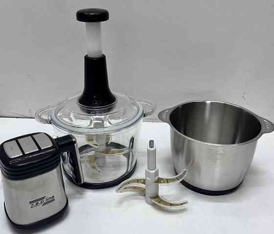 ПОТУЖНИЙ! Кухонний комбайн 3000 Вт, подрібнювач, м'ясорубка, блендер. Київ