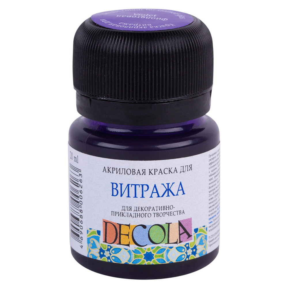 Фарба акрілова вітражна 