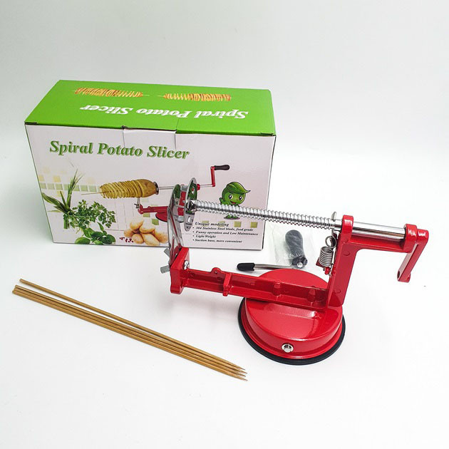 Машинка для різання картоплі спіраллю SPIRAL POTATO SLICER UJ-77 Івано-Франківськ - фото 8