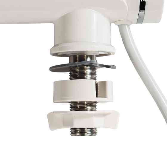 AQUATICA Кран-водонагреватель проточный s92 3.3кВт для ванны излив ухо на гайке с дисплеем и те Коломия