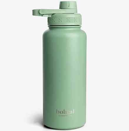 Пляшка для води металева з подвійною вакуумною ізоляцією Bohtal Insulated Sports Bottle 960 ml/32 oz Каменское