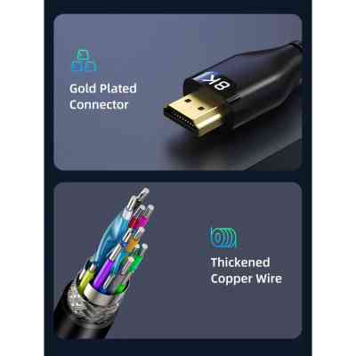 Кабель мультимедійний HDMI M to HDMI M 3.0m V2.1 Cabletime (CA914562) Вінниця