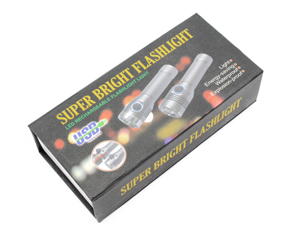 Ручний ліхтар Police RB229, R842, 18650, T6, Zoom, ЗУ microUSB Дніпро - фото 2