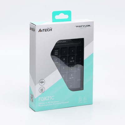 Клавіатура A4Tech FGK21C Wireless Grey (4711421993982) Вінниця - фото 9
