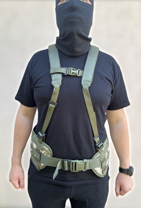 РПС пиксель Ременно-плечевая система разгрузка от производителя Гарантия 120 см Одесса - изображение 2