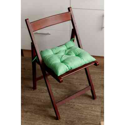 Подушка на стілець Прованс Фібра зелена 40х40 см (4823093446991) Вінниця