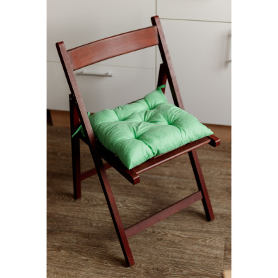 Подушка на стілець Прованс Фібра зелена 40х40 см (4823093446991) Вінниця - фото 3