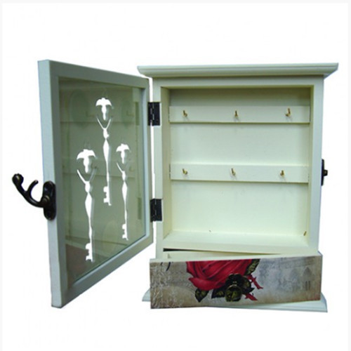 Ключница настенная с выдвижным ящиком Киев - изображение 2