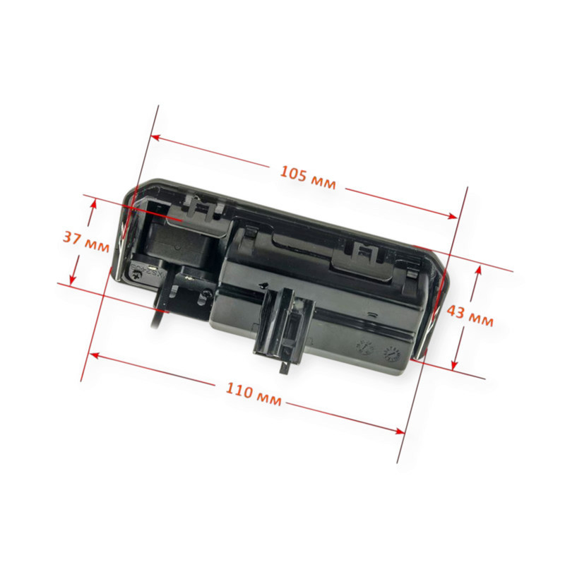 Камера вида вместо ручки багажника Ауди , VW, Шкода 1920х1080 пикселей, 170°, 4-pin, AHD TRC-05 заднего Мукачево - изображение 3