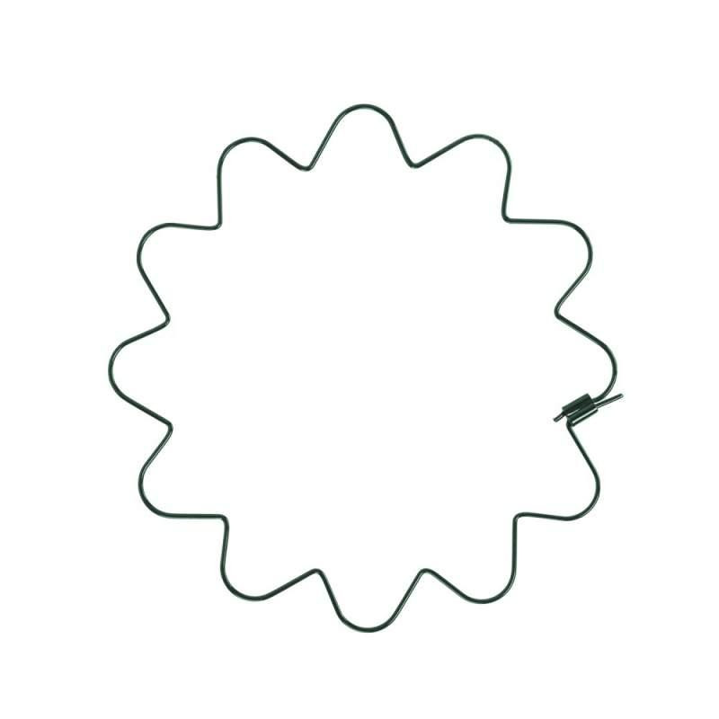 Волнообразная скоба для растений, стальная, диаметр 25 см, TYRP5F25 Киев - изображение 1