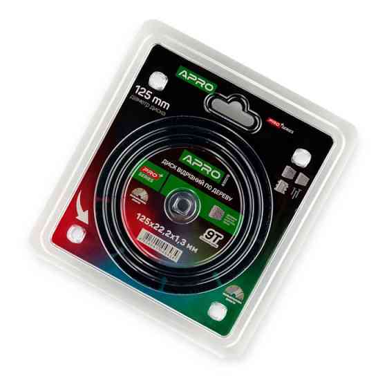 Коло відрізне по дереву з вольфрамовою крихтою 125x22,2x1,3 мм, 9 зубів Мукачево