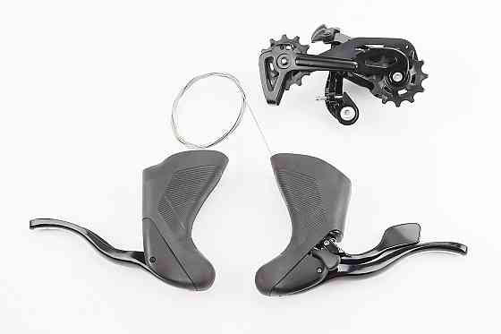 Комплект перемикання (групсет) 1x11 швидкостей, чорні GR9, 3 деталі Київ