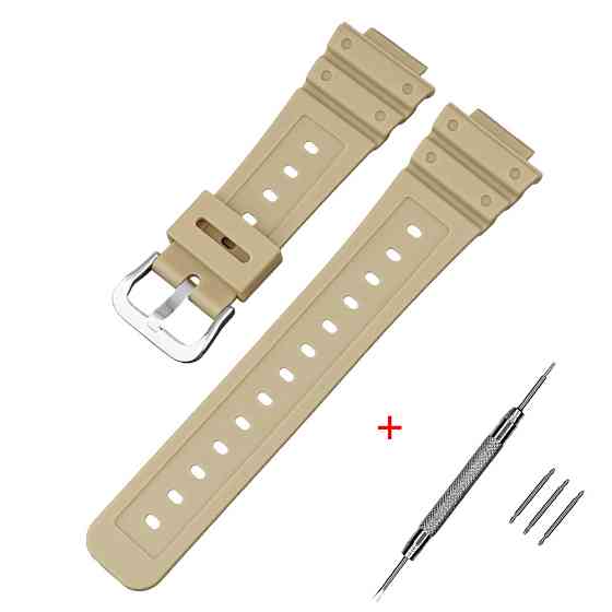 Ремінець для Casio G-Shock GA-2100 Beige SI SBR Київ