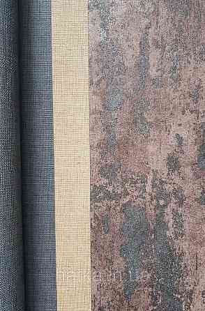 Обои винил на флизелине Erismann Casual Chic 1.06х10 лофт под штукатурку под бетон коричневые черные 12144-11 Киев