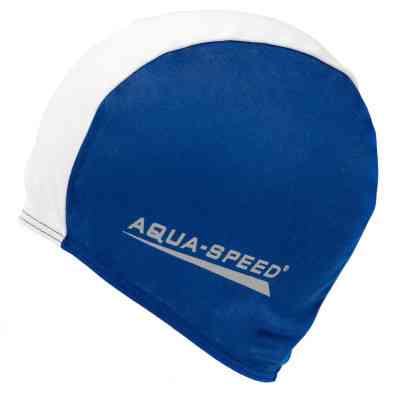 Шапка для плавання Aqua Speed Polyester Cap 091-15 5764 синій, білий Уні OSFM (5908217657640) Вінниця