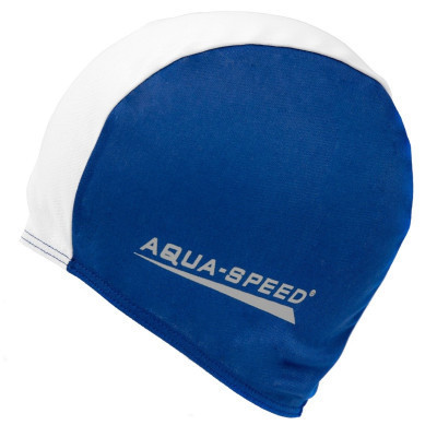 Шапка для плавання Aqua Speed Polyester Cap 091-15 5764 синій, білий Уні OSFM (5908217657640) Вінниця - фото 1