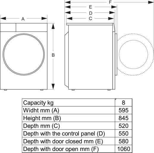 Cушильний автомат Hisense DH3S802BW3/UA (7087416) Київ
