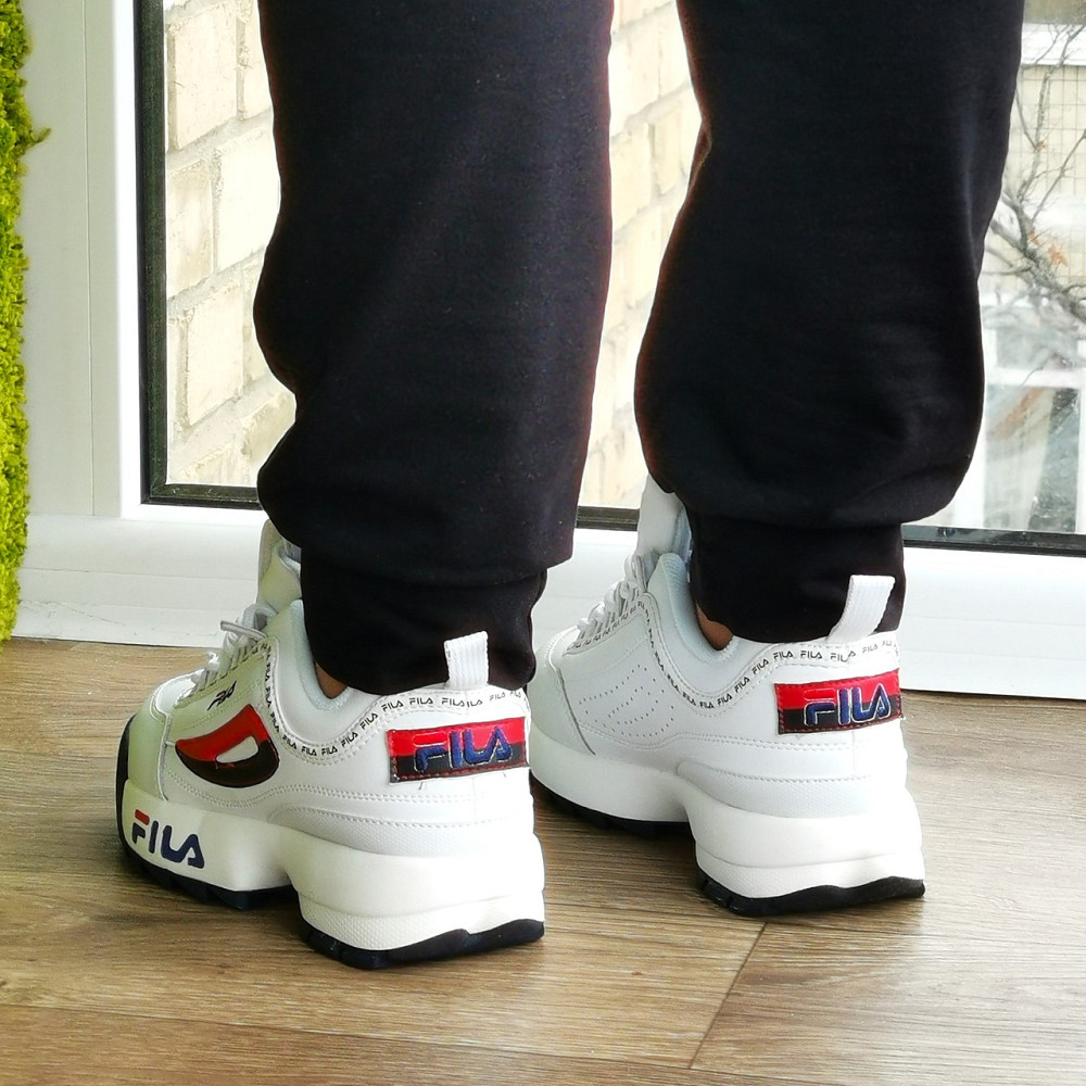 Кроссовки FILA Disruptor Белые Женские Кожаные Фила (размеры: 36,37,38,39,40) Видео Обзор Днепр - изображение 6