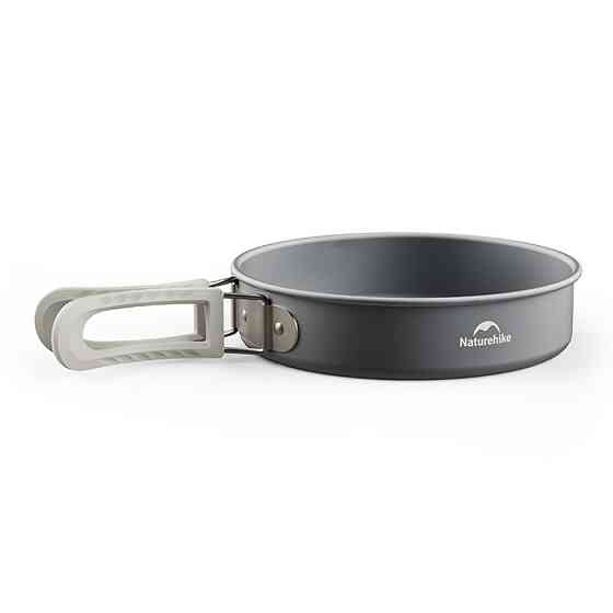 Набор посуды (2 кастрюли, чайник, сковородка) Naturehike CNK2450CF010, алюминий Киев