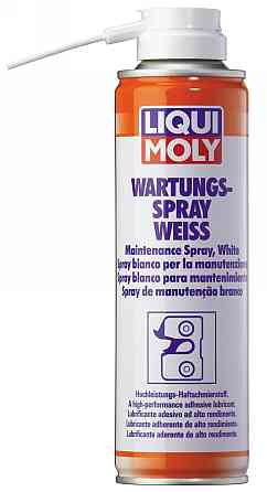 LIQUI MOLY 3075 Wartungs-Spray Weiss — Белая универсальная смазка | Защита, смазывание и долговременное антикоррозионное действие Ковель