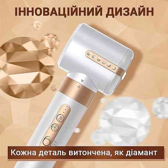 Фен-щітка TS-5589 5 в 1 для сушіння, випрямлення, завивки, об'єму та укладання волосся з насадками Одеса