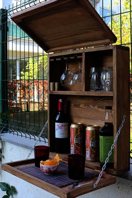 Настенный бар 