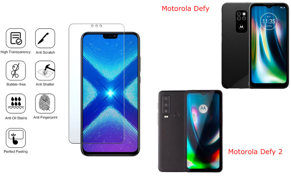 Защитное стекло NeoGlass для Motorola Defy, Defy 2 – ультрапрозрачное и устойчивое Киев - изображение 4