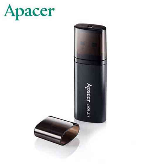 Flash Apacer USB 3.1 AH25B 128Gb Black Киев