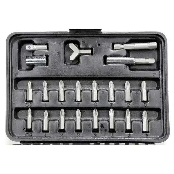 Набір біт Euro Craft ECSB100 — універсальний комплект у кейсі Львів - фото 4