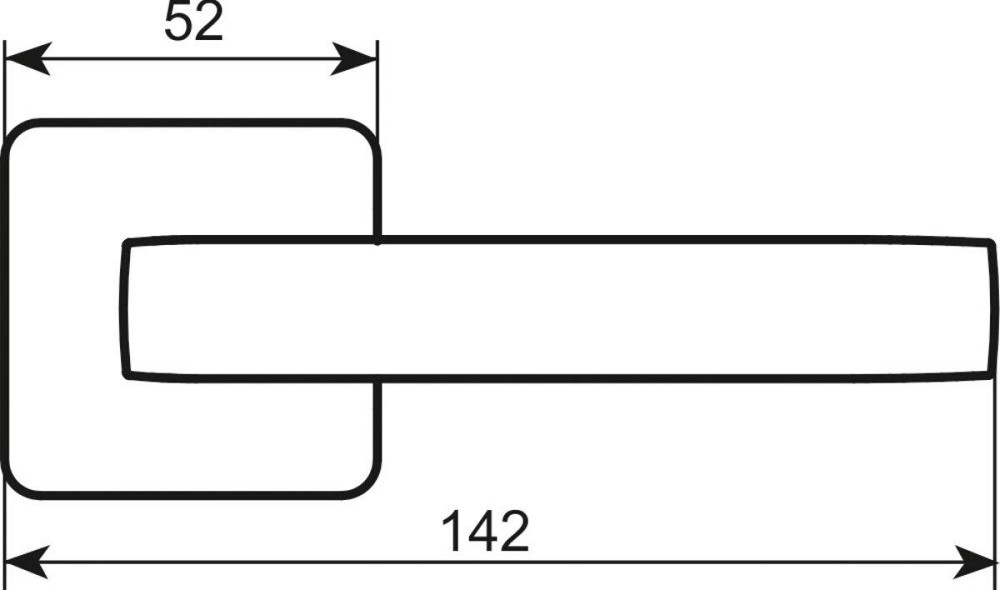 Ручка Colombo Viola S хром R ф/с Киев - изображение 2
