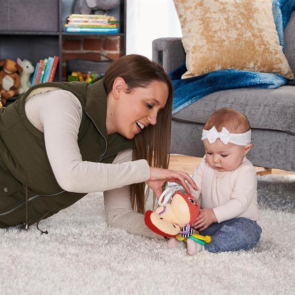 М'яка іграшка-підвіска Lamaze Яблучко із прорізувачем (L27383) Харків - фото 17