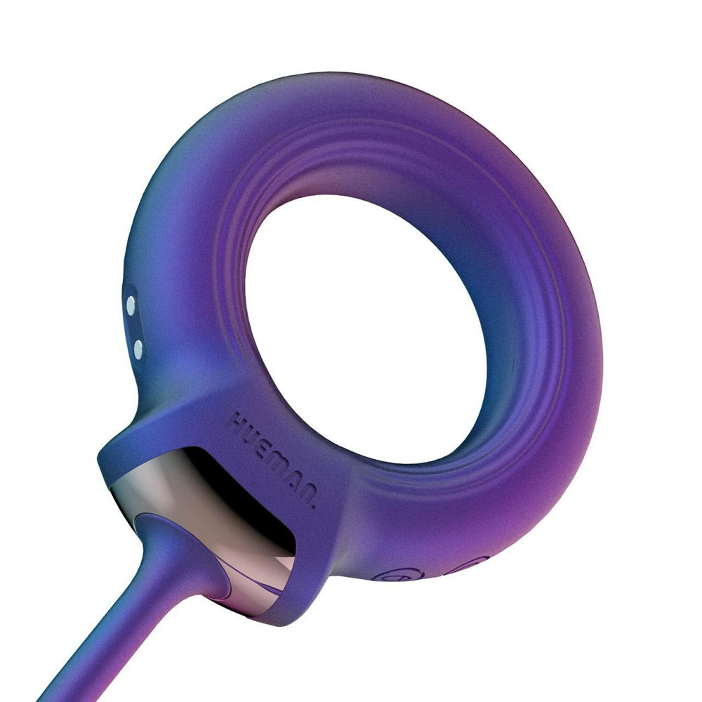 Ерекційне віброкільце з віброяйцем Hueman - Eclipse Anal Vibrator Sex Aura Київ - фото 7