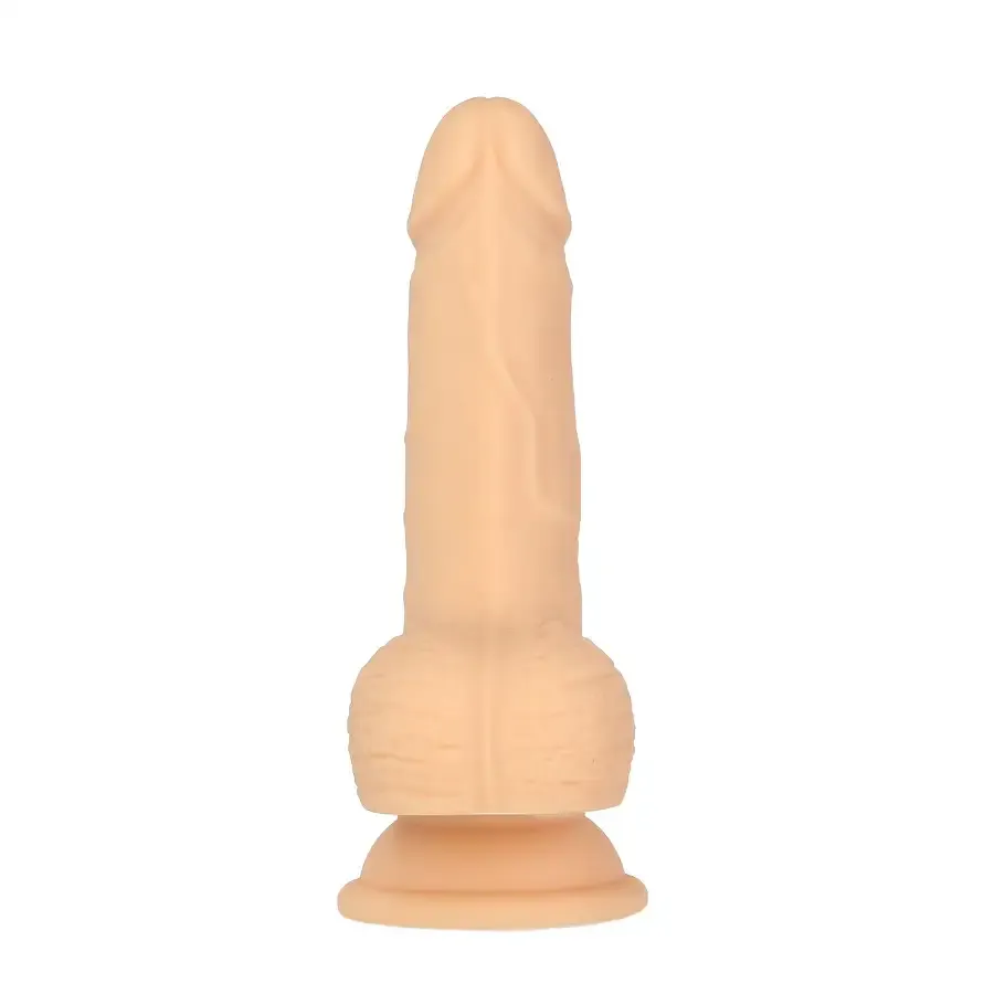 Фалоімітатор-пульсатор Naked Addiction 6.5″ Thrusting Dong With Remote, рухи вперед-назад, пульт ДК Львів - фото 2