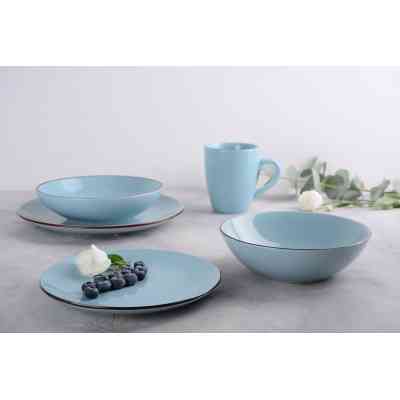 Салатник Limited Edition Terra 650 мл Light Blue (YF6002-3) Винница