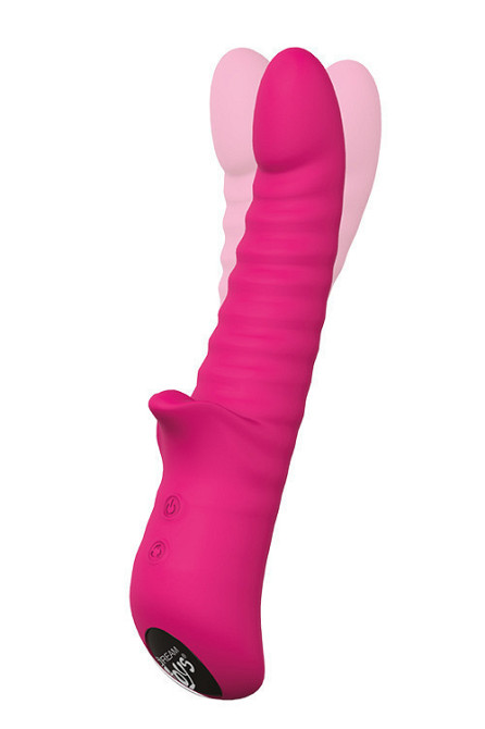 Подвійний вібратор Dream Toys Vibes Of Love Honey Bear Magenta рожевий Sex Aura Київ - фото 1