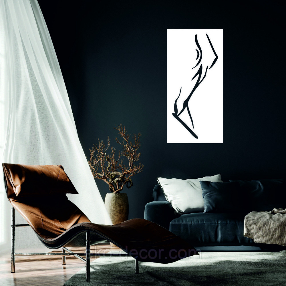 Декоративне настінне 3D Панно «Жіночий Образ», Декор на стіну з об'ємом Київ - фото 1