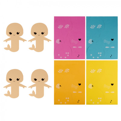 Набор для творчества 1 вересня Русалочки Аппликация из фоамирана ЭВА (954589) Винница - изображение 2