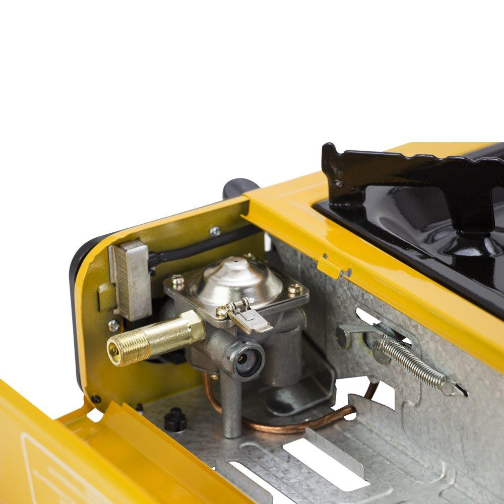 Плита газовая одноконфорочная с пьезоподжигом и адаптером (кейс) SIGMA (2903431) Ровно - изображение 7