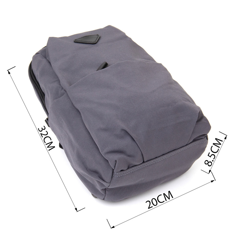 Сумка через плече нейлон Сіра (Vintage) Київ - фото 8