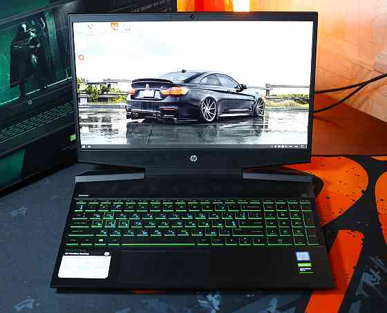 Игровой мощный ноутбук Hp Pavilion Gaming 15 i7-8750h / 16 GB / 128 SSD + 1Tb HDD / GeForce GTX 1650 4Gb MAX Q Киев