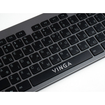 Клавиатура Vinga KB735 black-grey Винница - изображение 8